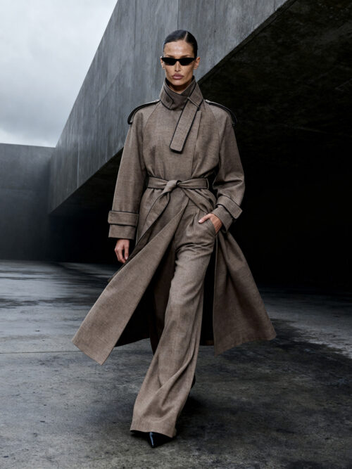 Siesda Brown Trenchcoat