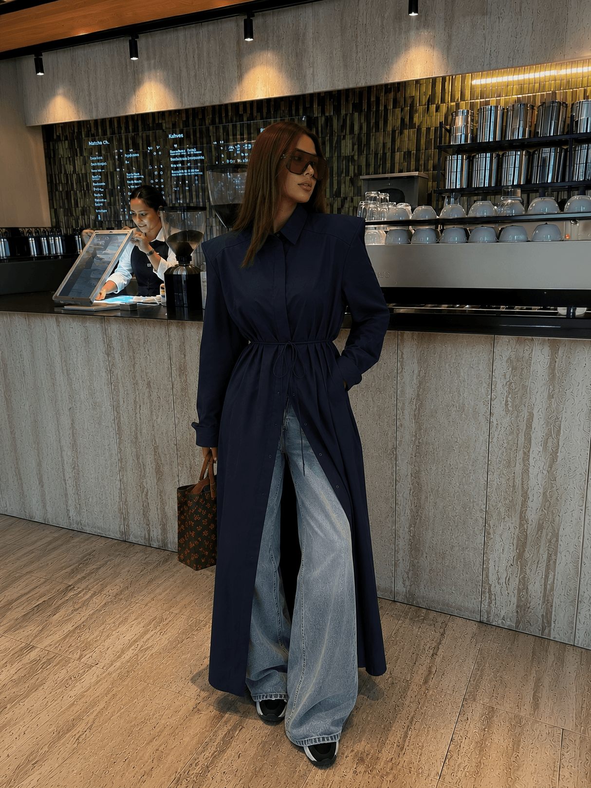 Azure Wrap Shirt