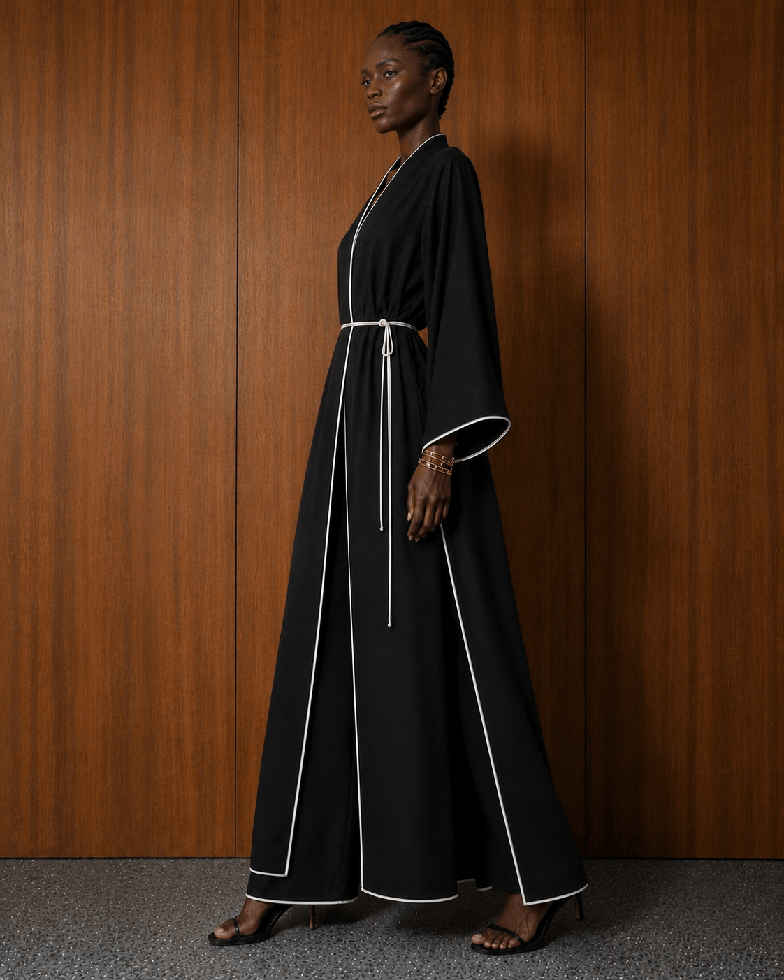 Élysée Chiffon Kimono Set